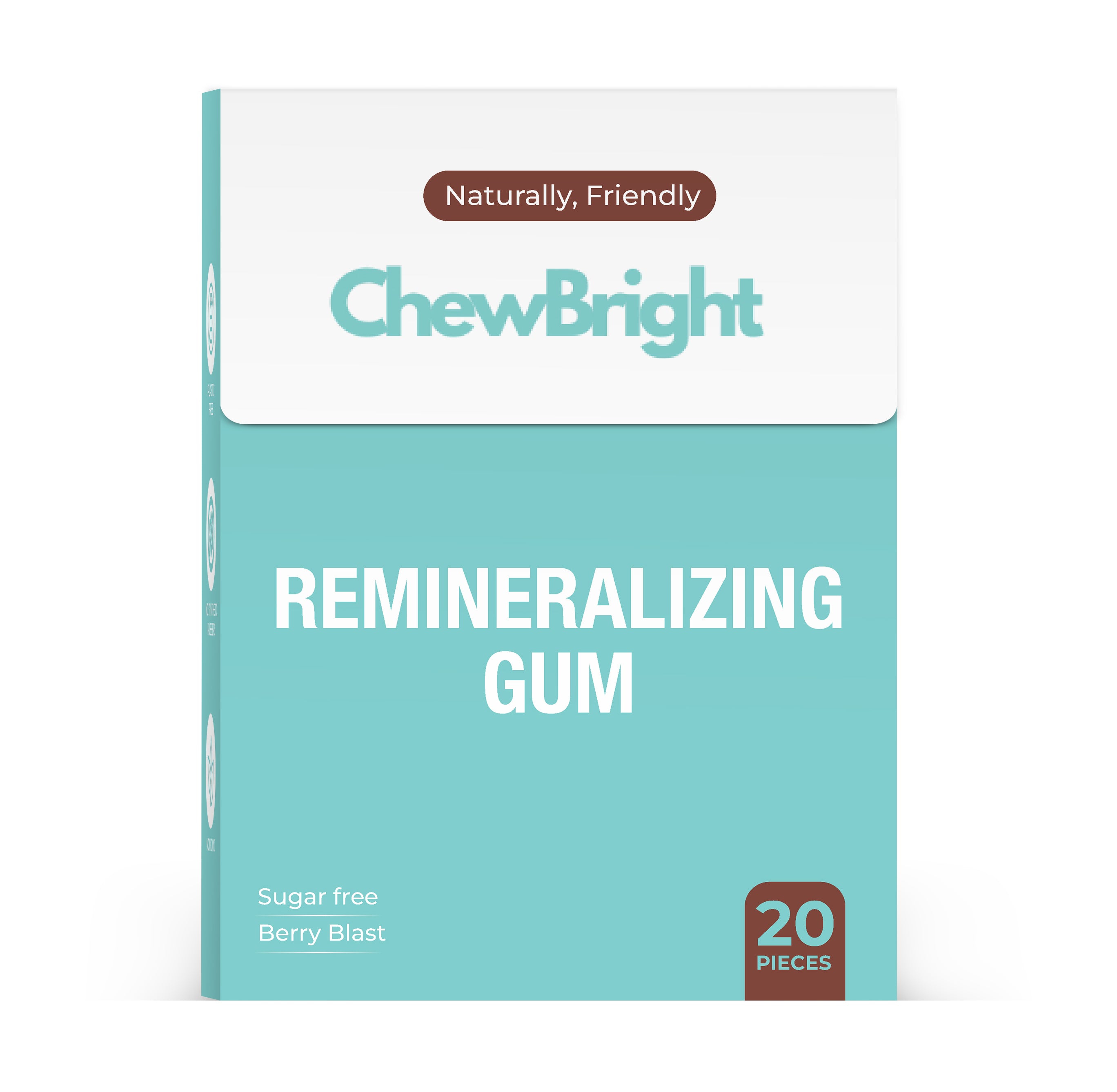 (Pre-order 8 Weeks) ChewBright™  Gum - BERRY BLAST