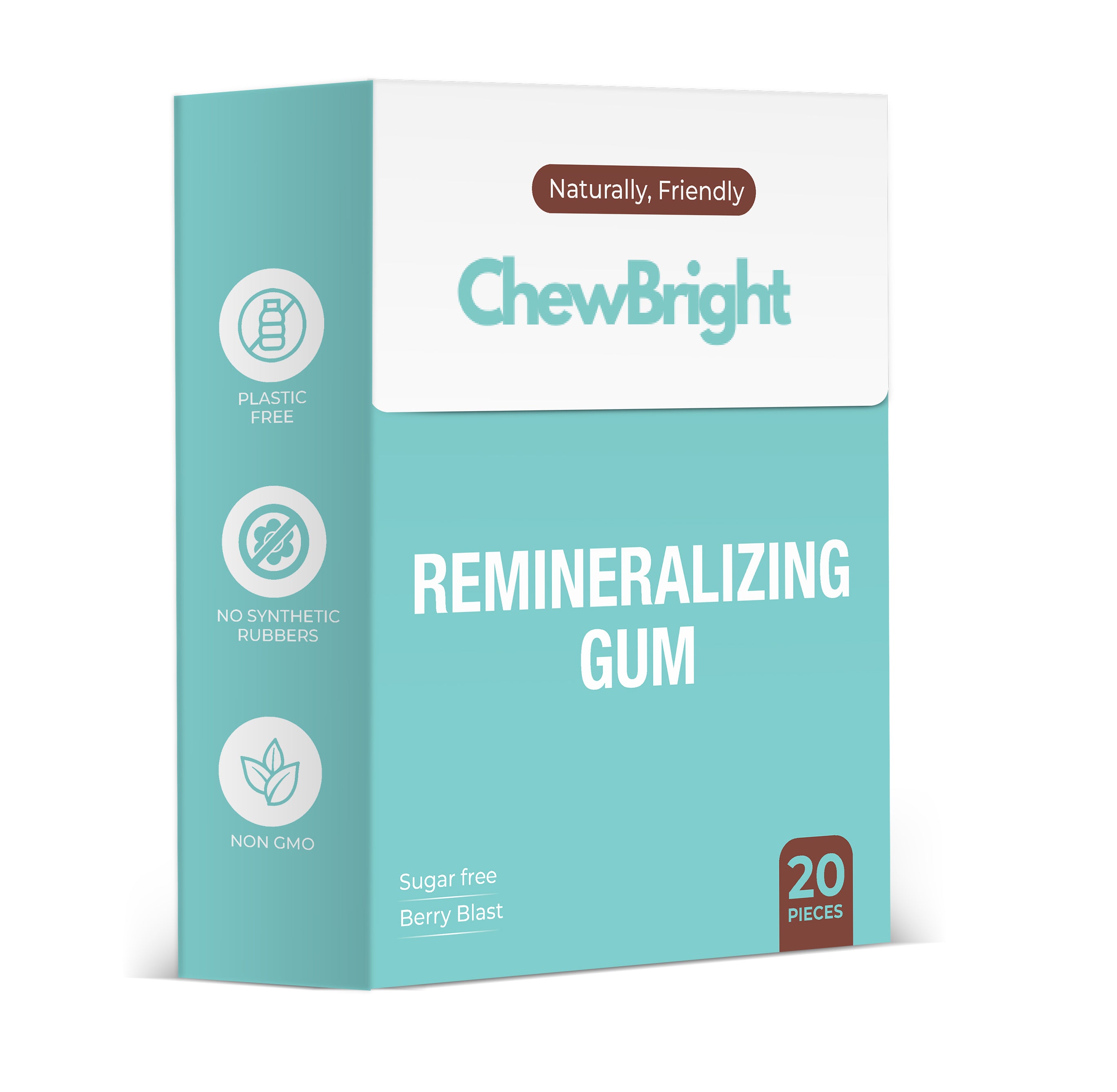 (Pre-order 8 Weeks) ChewBright™  Gum - BERRY BLAST